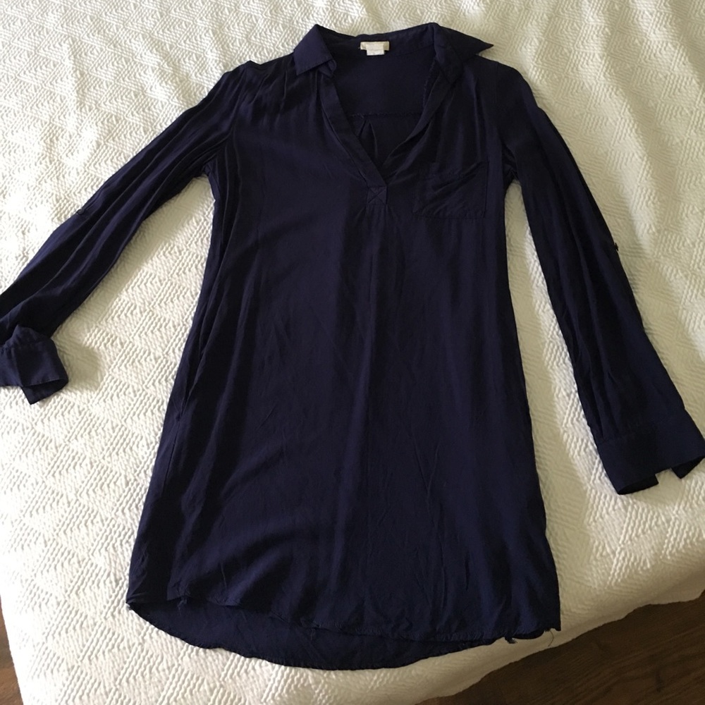 Navy blue tunic
