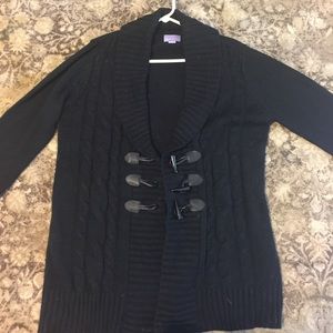 Cozy jacket sweater