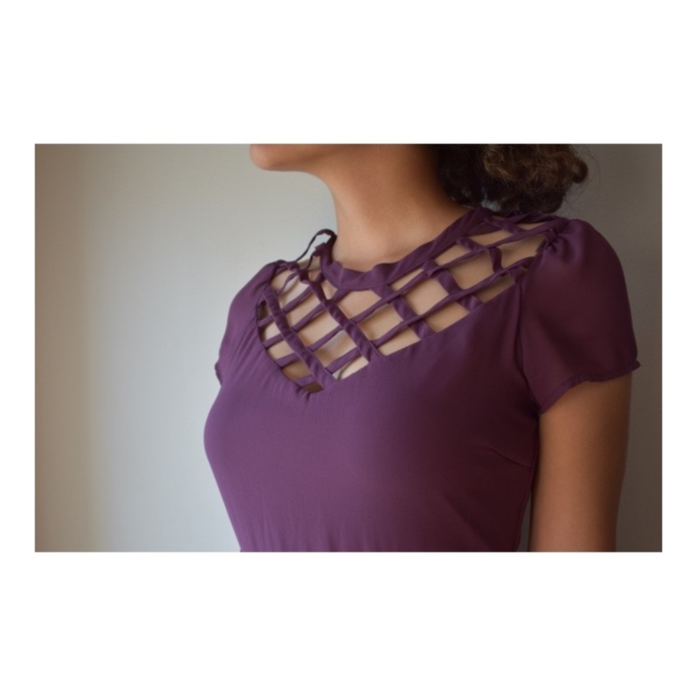 TARGET/Xhilaration purple dress  M