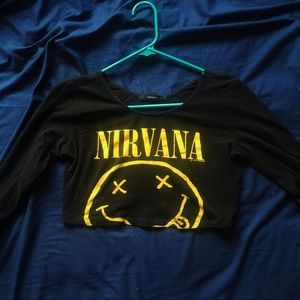 Nirvana crop top