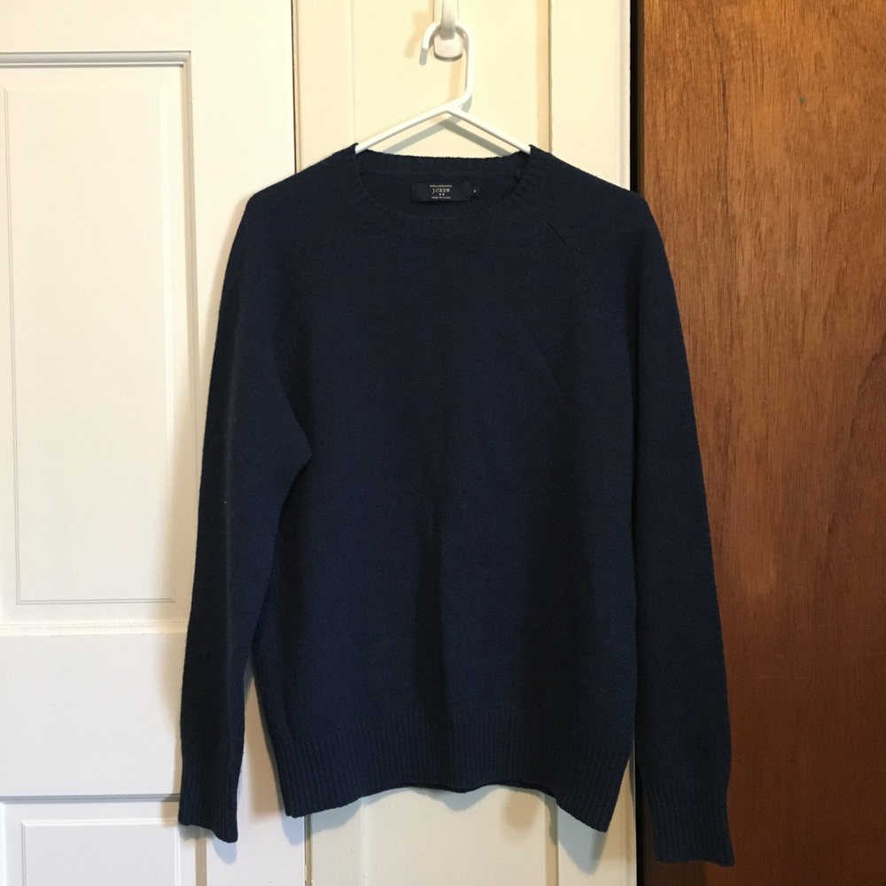 J.Crew Navy Crewneck Sweater