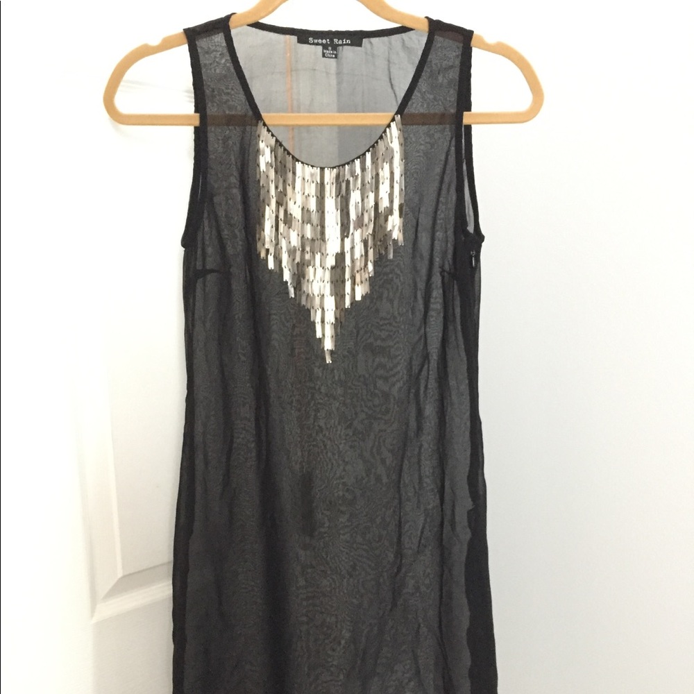 Sweet Rain Sheer Dress