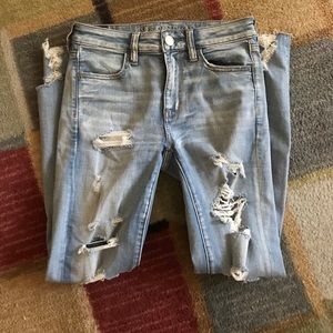 American eagle high rise jeggings size 2