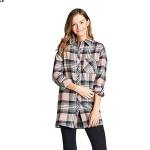 Plaid Flannel blouse