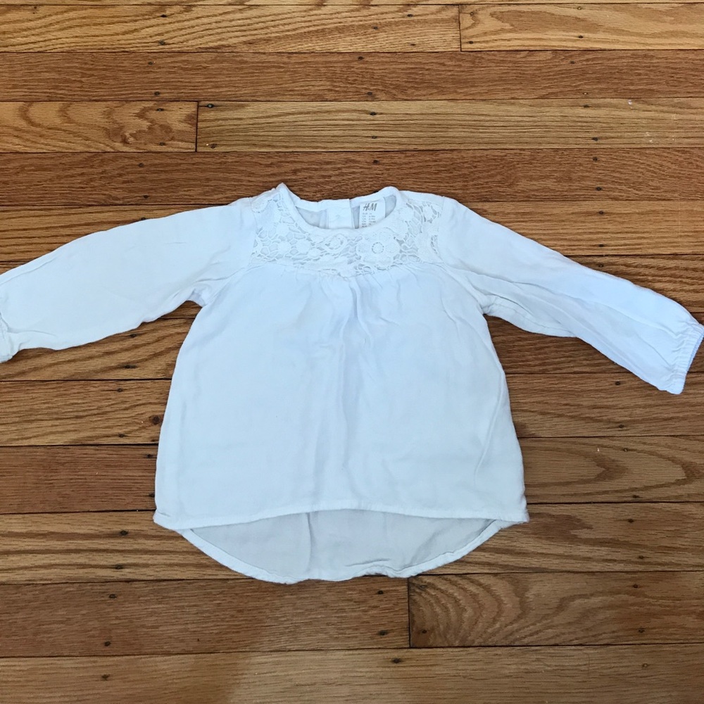 Jersey Top with Lace