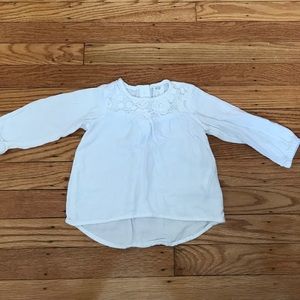 Jersey Top with Lace