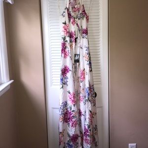 Forever 21 Button down floral dress- size SMALL