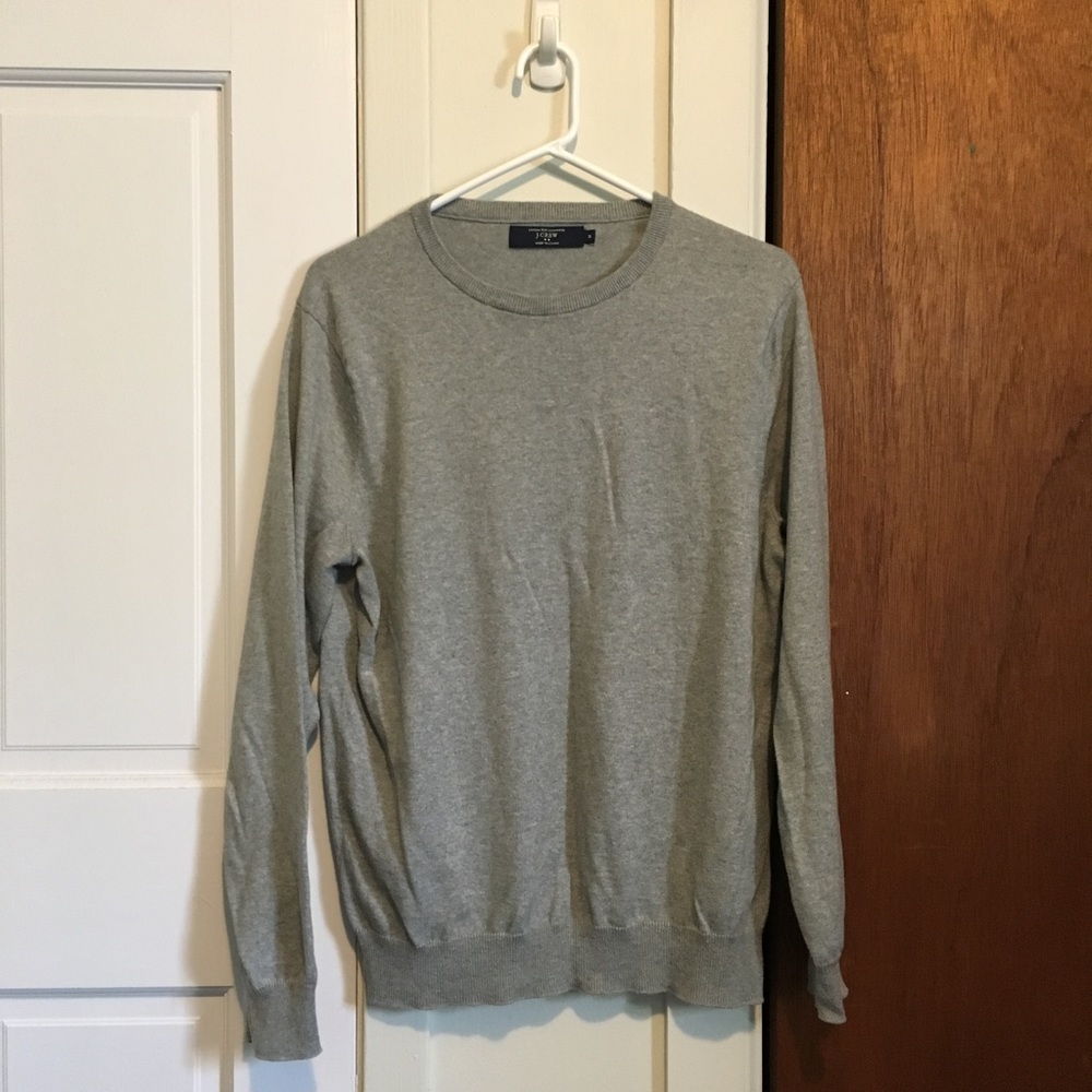 J.Crew Grey Crewneck