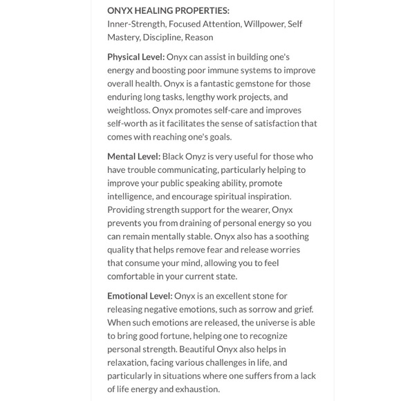 ⭐️NEW⭐️ Matte Black Onyx Mala Necklace 📿 - Picture 4 of 5