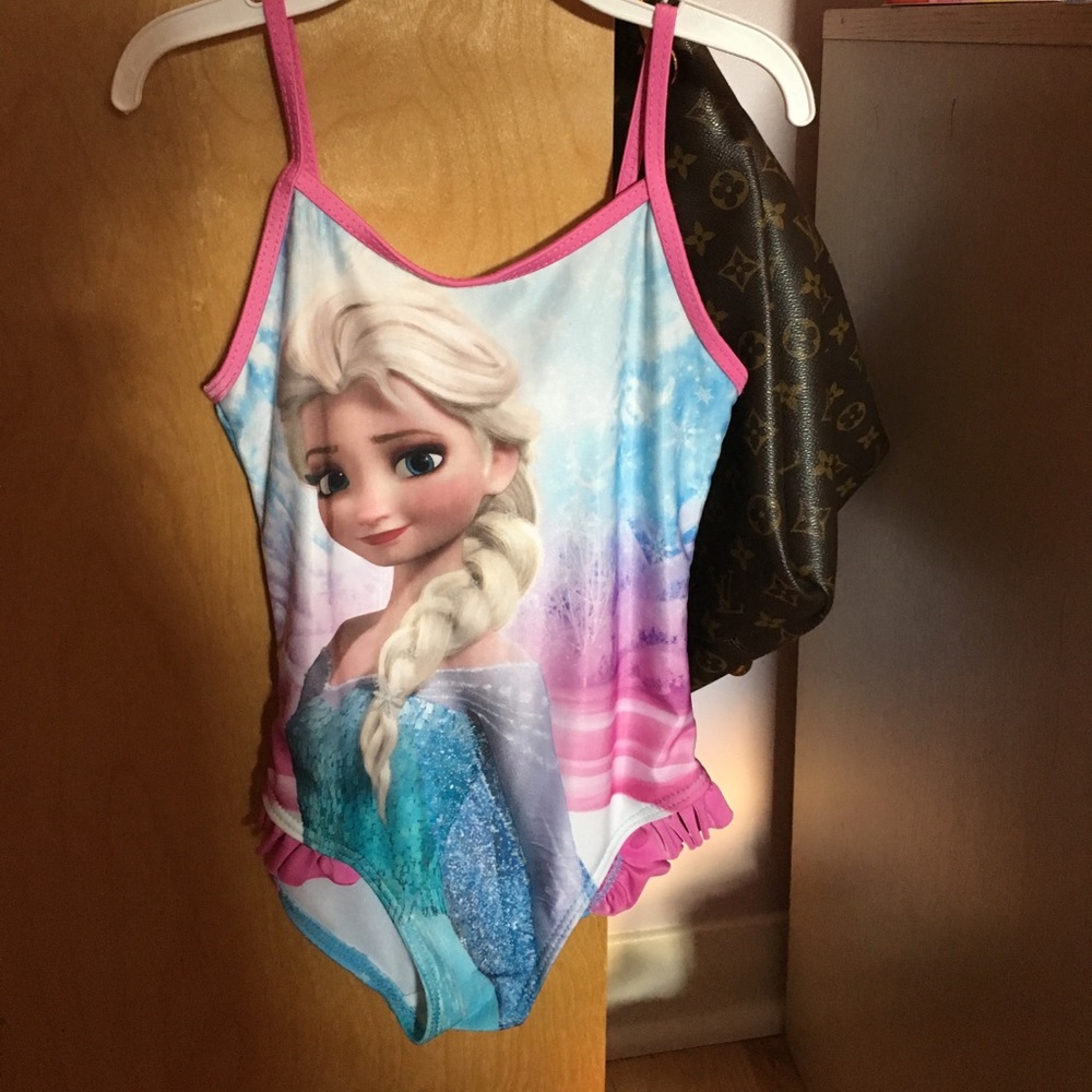 Disney Elsa bathing suit