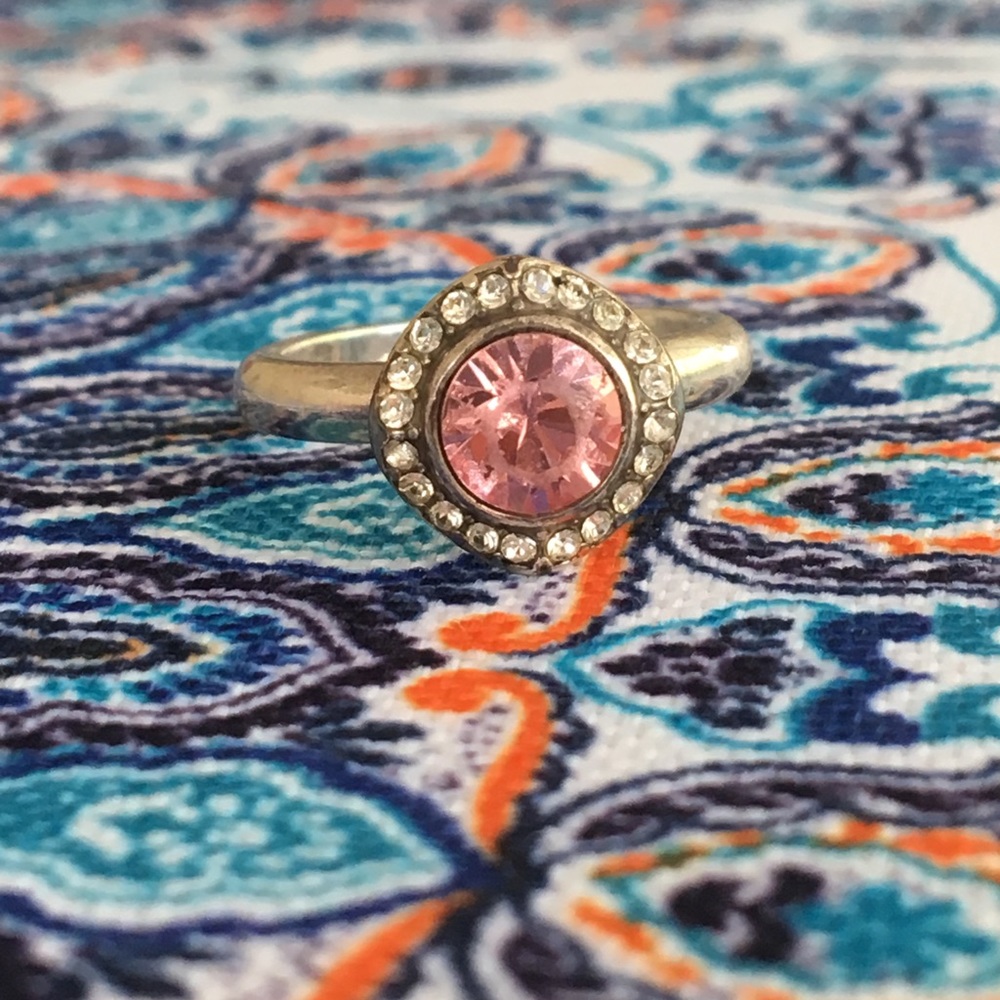Brighton Pink Silver Ring