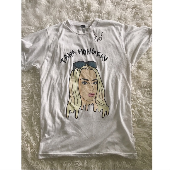 Tultex Tops - Autographed Limited Edition Tana Mongeau Shirt!!!