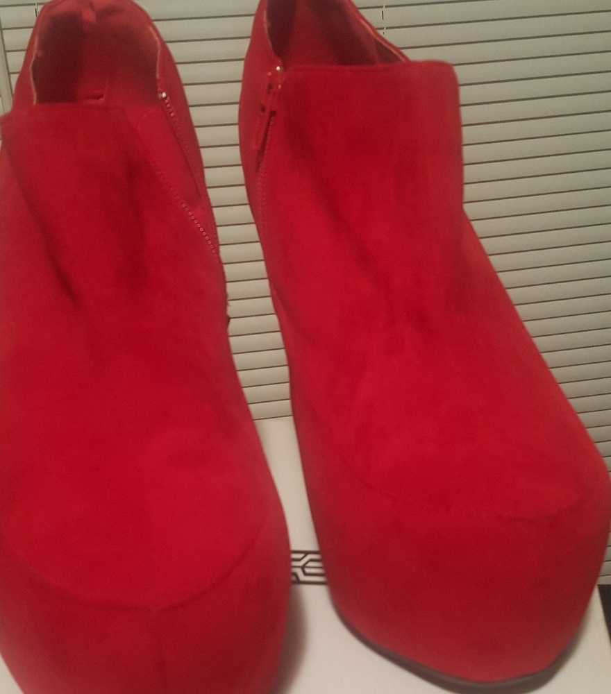 Red booties