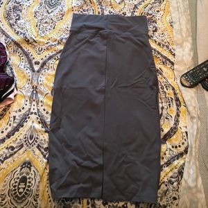 Long business body on skirt