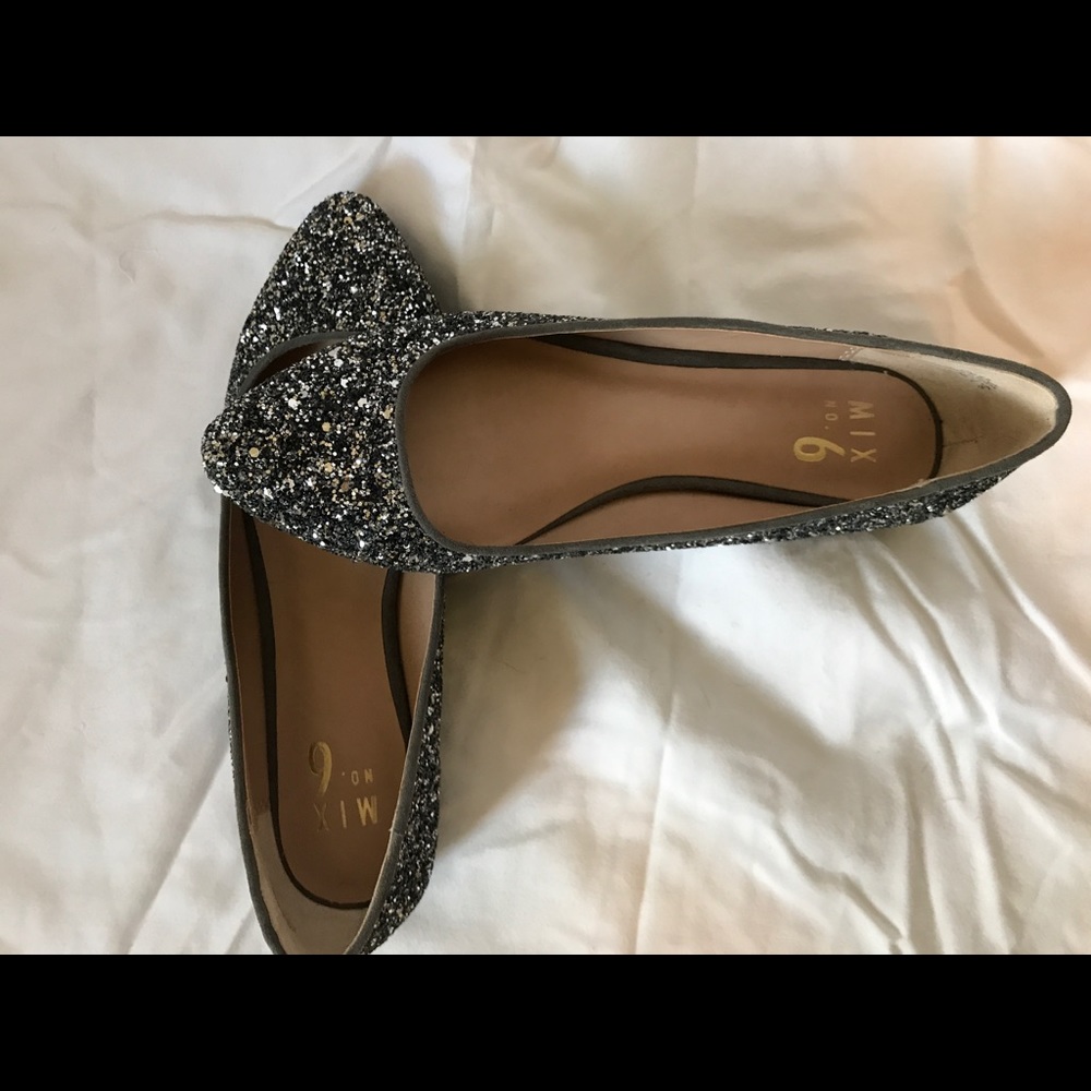 ✨Silver Glitter Ballet Flat✨