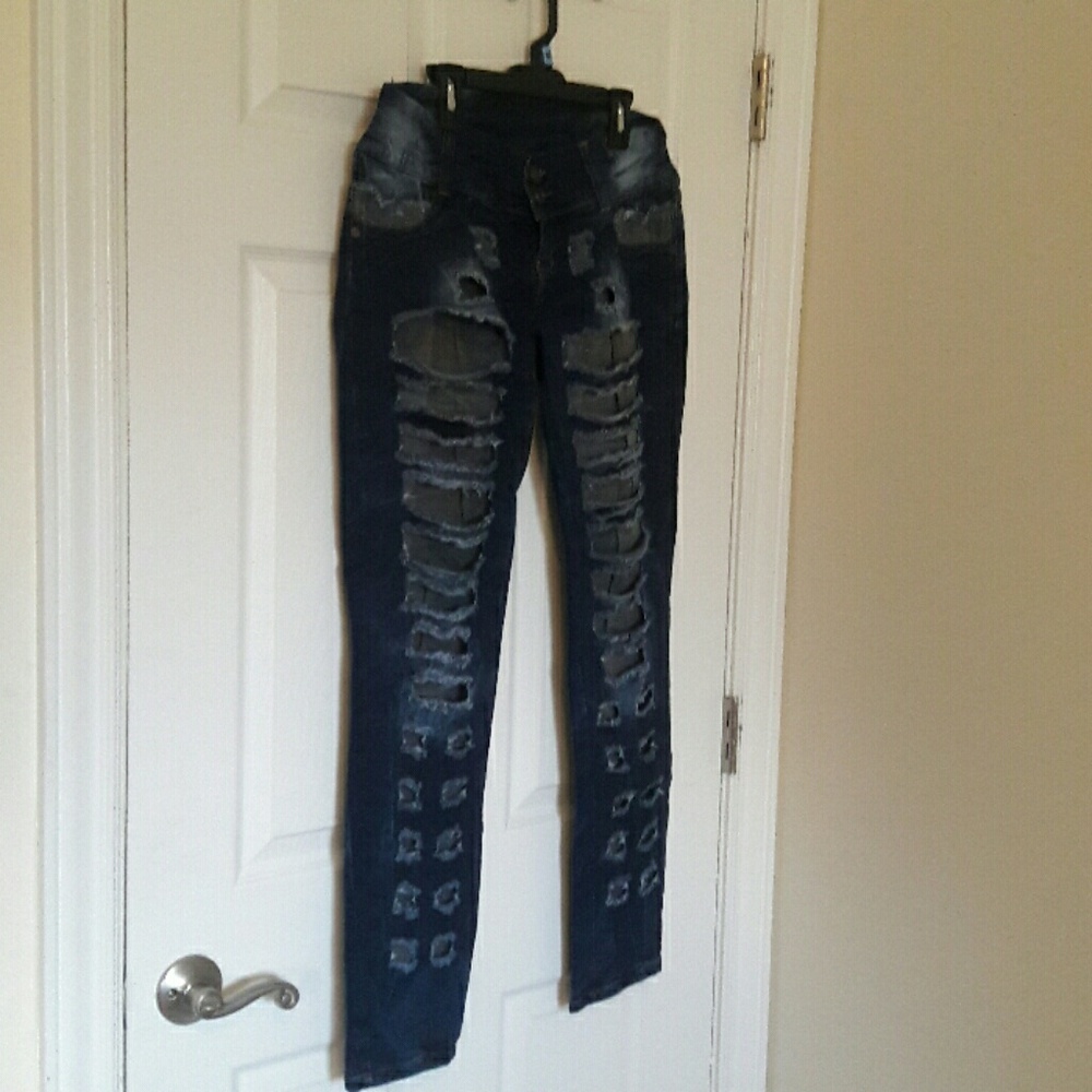 Skinny Ripped Jean's