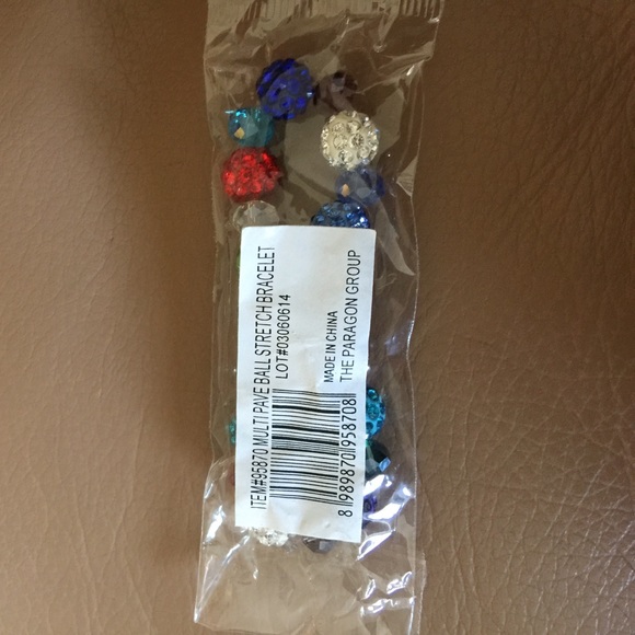 Stretch multicolored beaded bracelet! - Picture 5 of 6