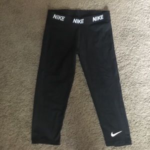 Black youth XL Nike leggings