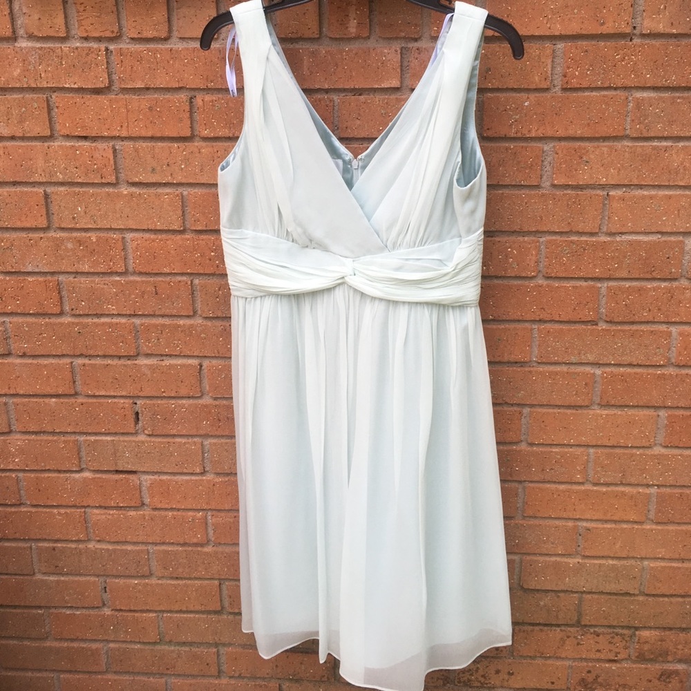 DONATING Donna Morgan Chiffon Dress - Picture 2 of 8