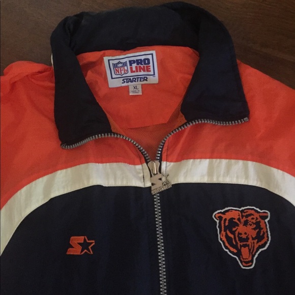 Vintage NFL Chicago Bears Starter windbreaker - Picture 3 of 8