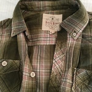 Green Flannel Shirt