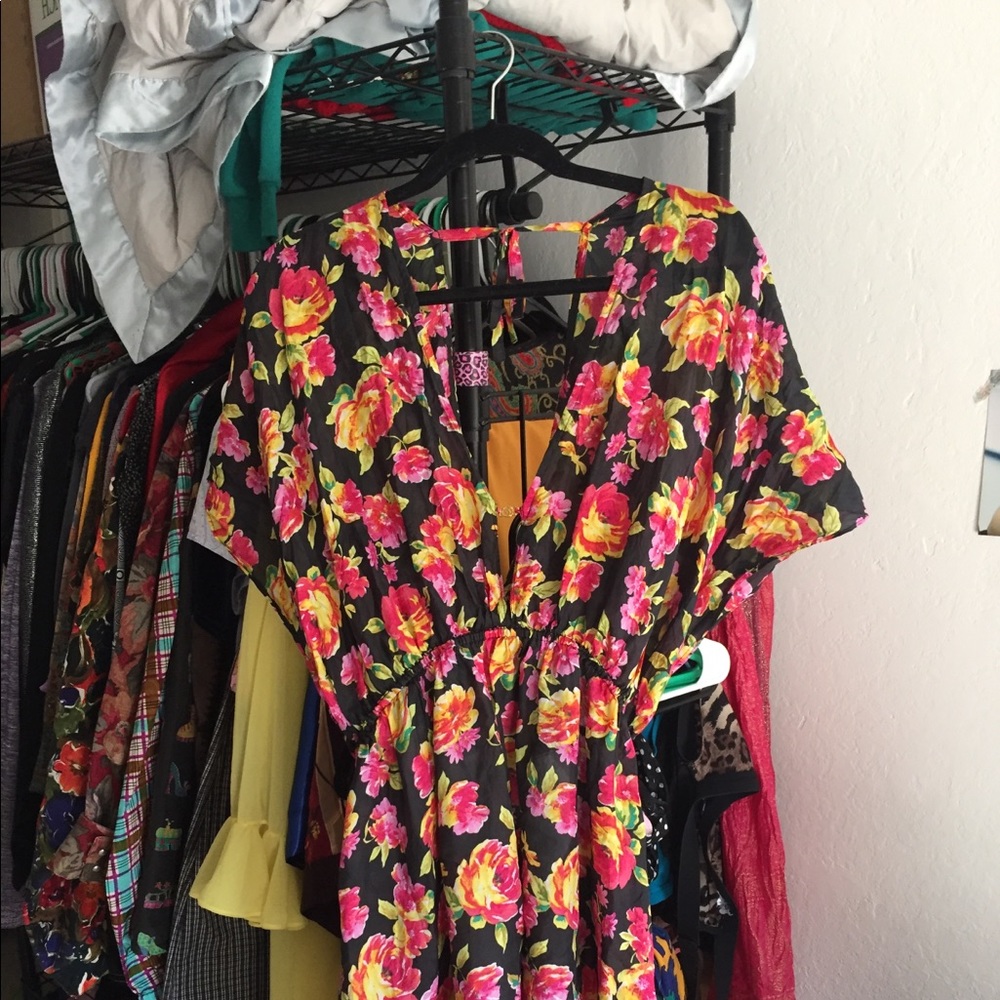 100%silk nightie/ beach coverup