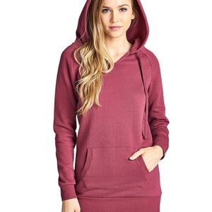 French Terry Hooded Pullover