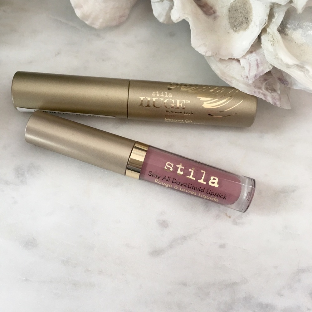 Stila Huge Lash Extreme Mascara & Liquid Lipstick
