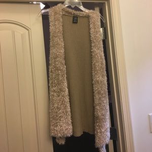 Fur vest! Great condition!