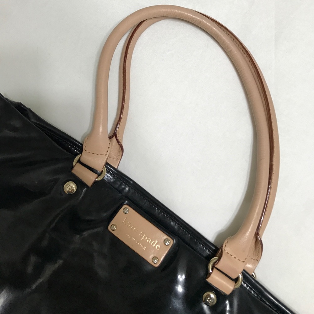 Black + Tan Kate Spade Purse
