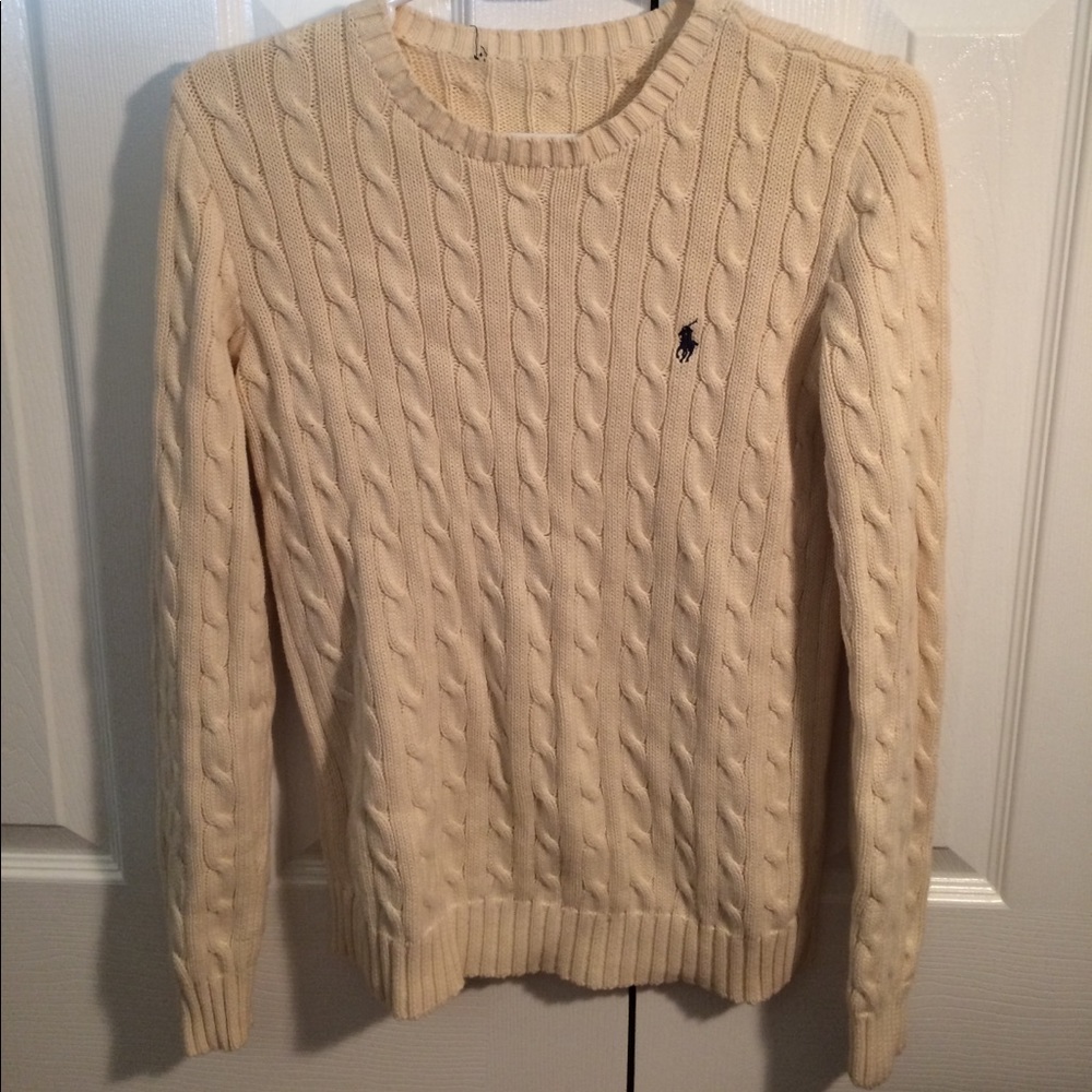 Cream colored sweater