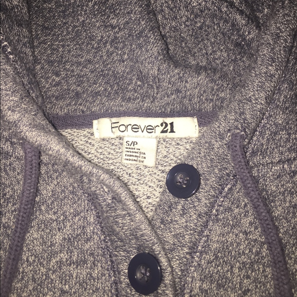 Hooded poncho