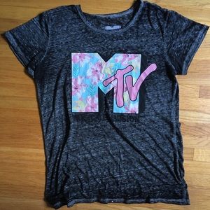 MTV burnout graphic tee