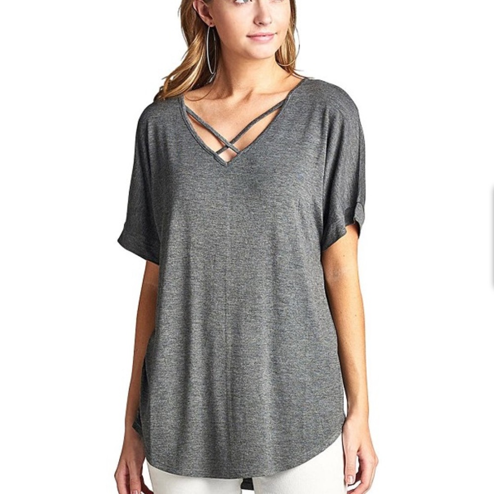Criss cross tshirt