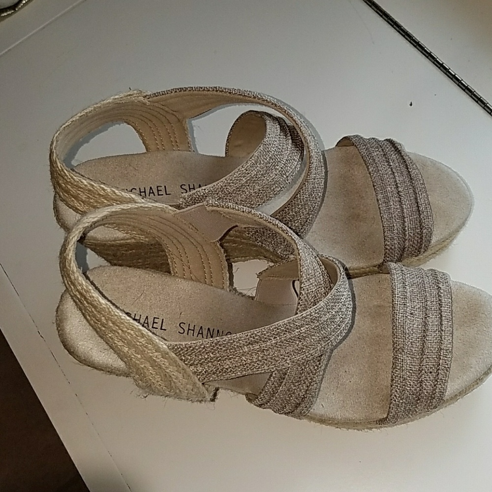 Strappy Wedges