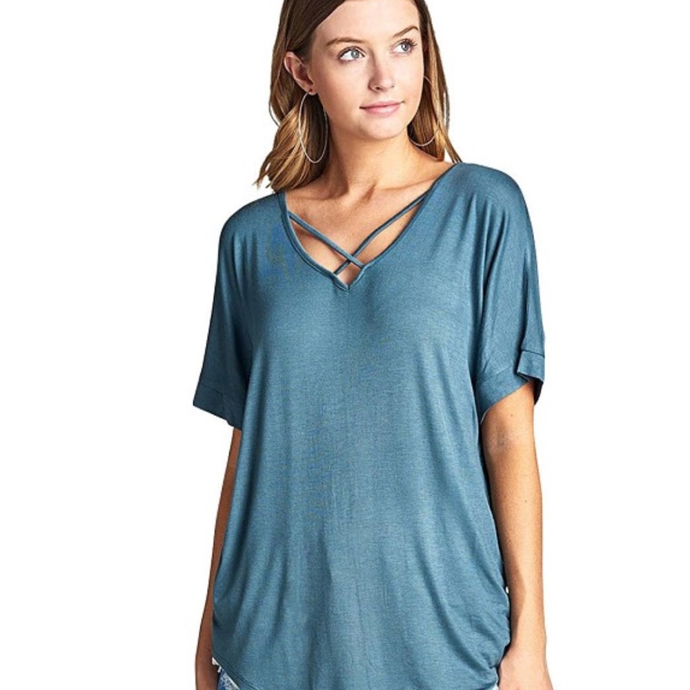 Criss cross tshirt