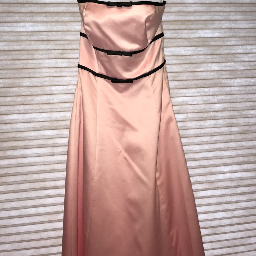 Stunning long pink dress