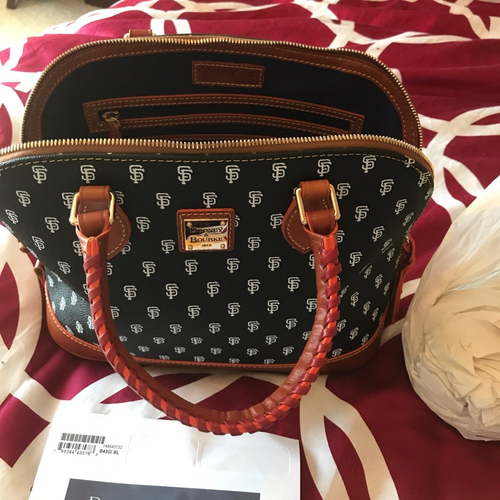 Dooney & Bourke SF Giants zip Satchel
