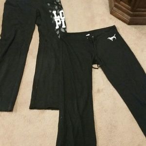 BUNDLE Victoria secret sweatpants/lounge pants