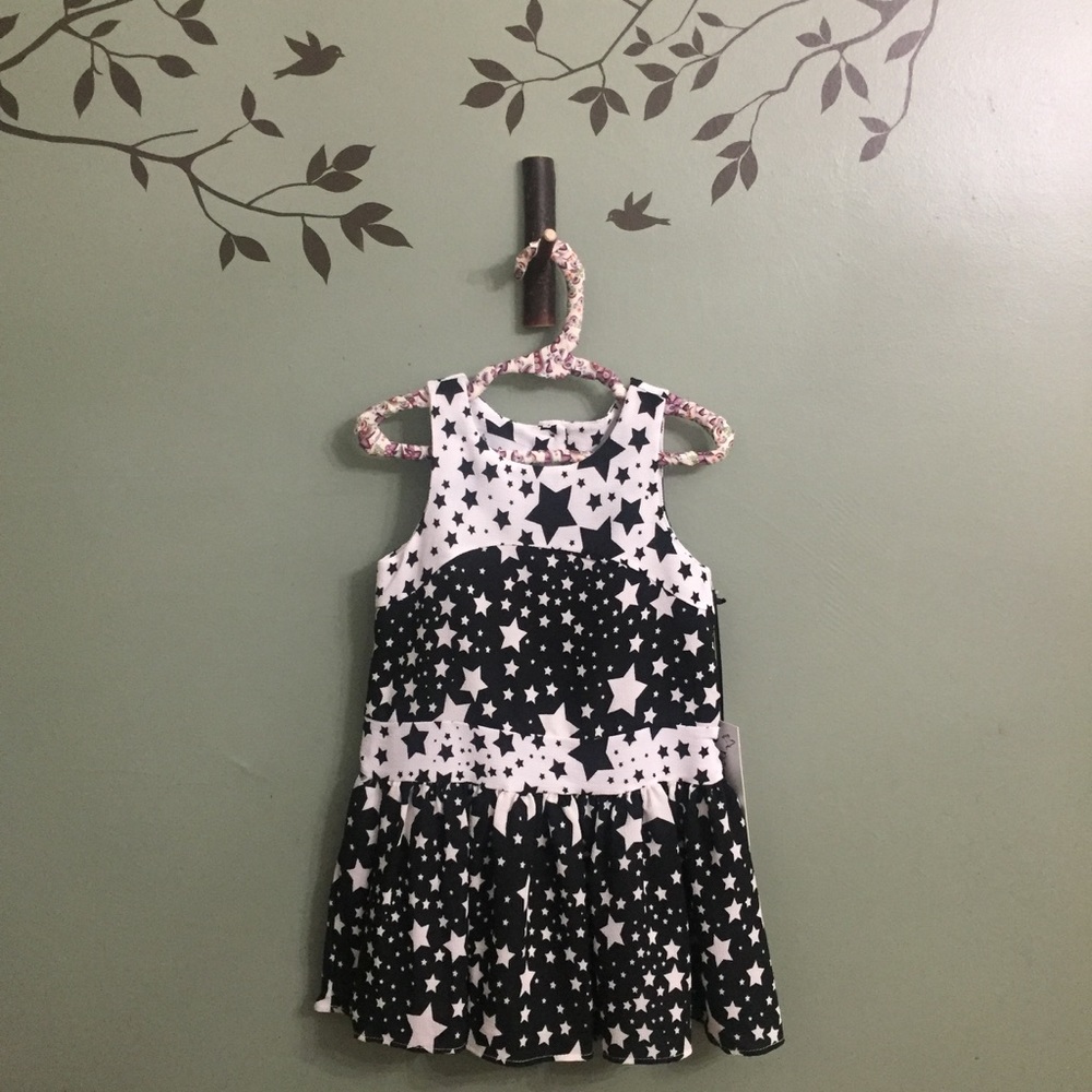 🎉HP🎉NWT Pippa & Julie Stars-print Dress, 3T