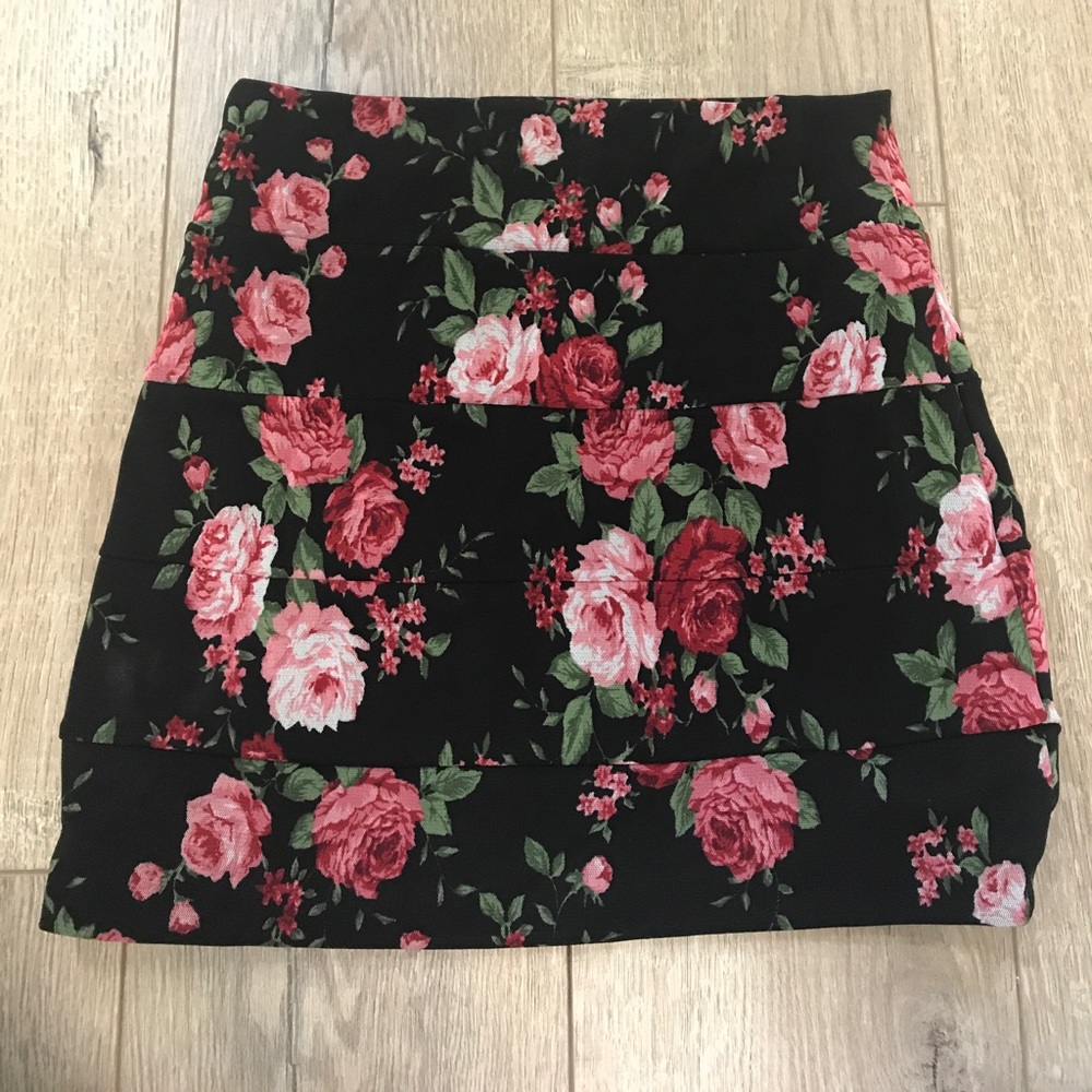 Rose High Waisted Skirt