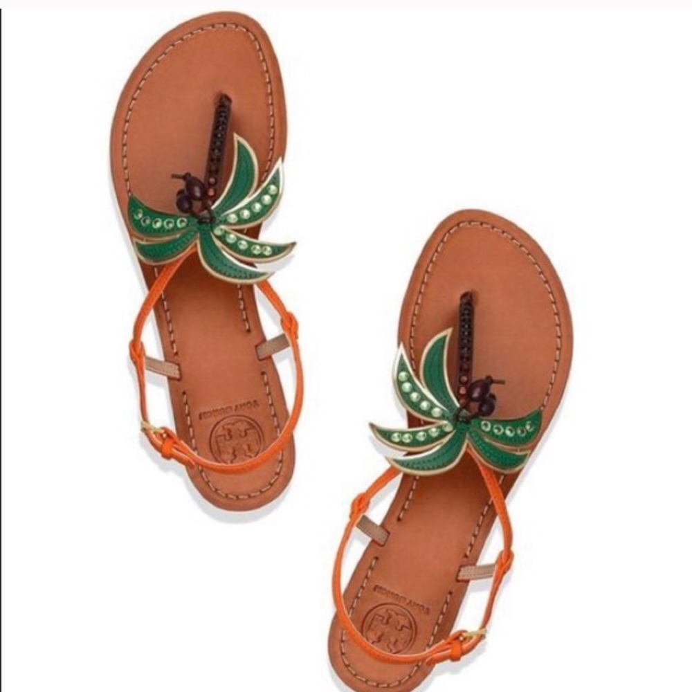 FINAL PRICE Tory burch castaway flat sandal - Picture 2 of 7