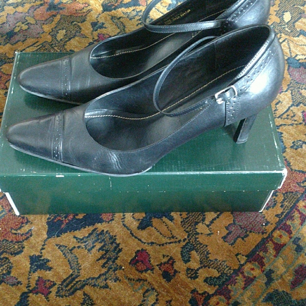 Ralph Lauren Strappy Wing-tip Shoes
