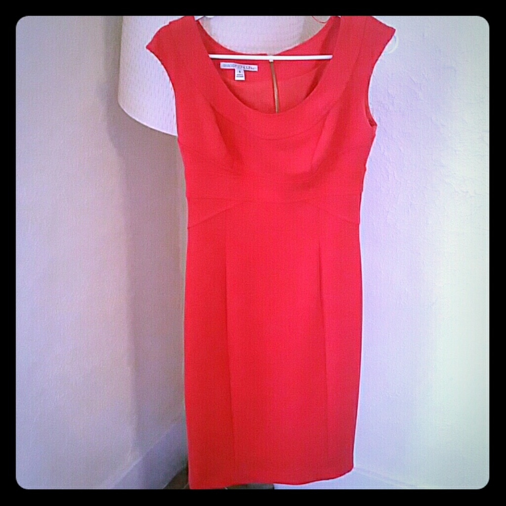 Basically new coral colored dress