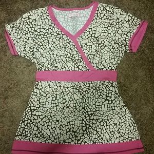 Koi scrub top