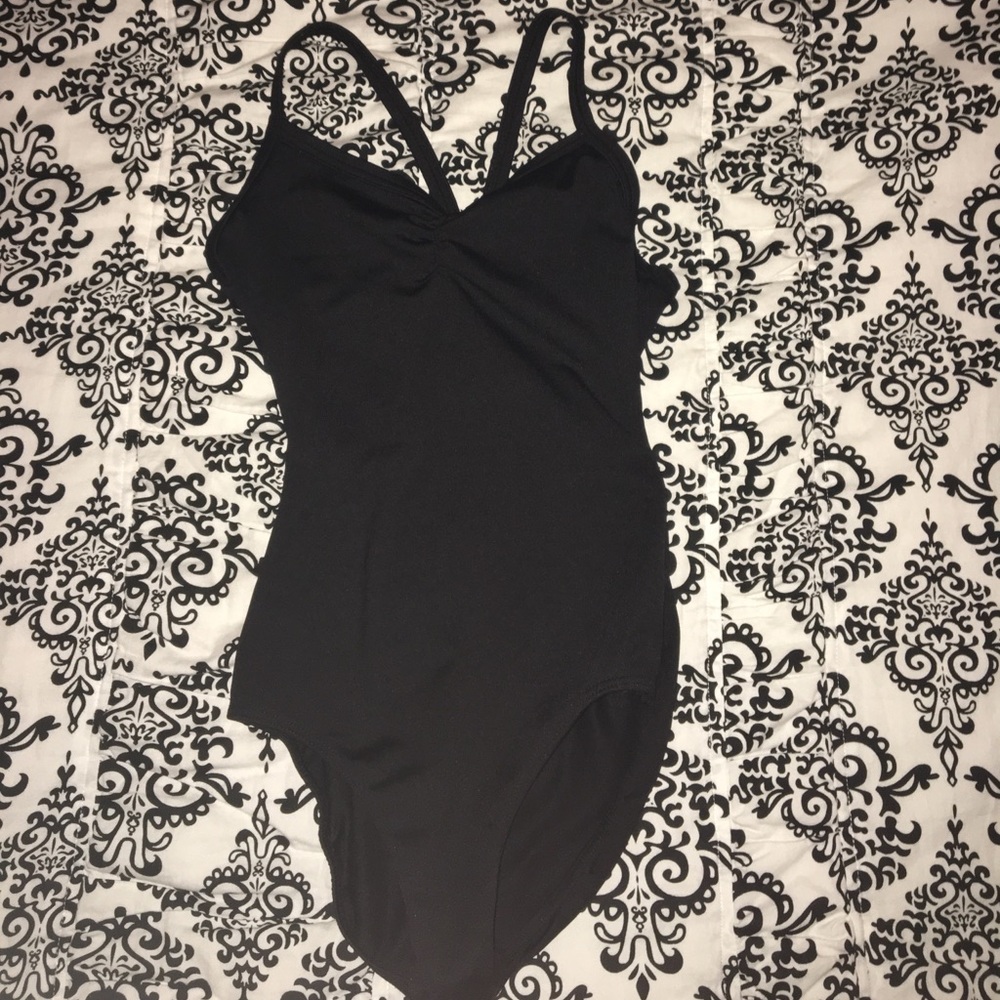Capezio black leotard