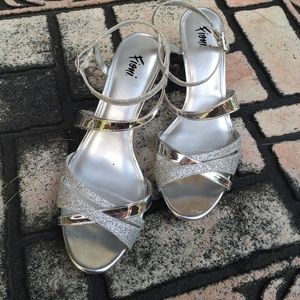 Sparkly 2 1/2 inch heels