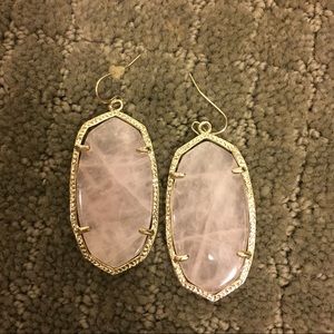 Kendra Scott Pink Danielle Earrinngs