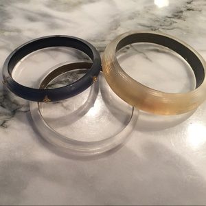 Alexis Bittar resin bangles