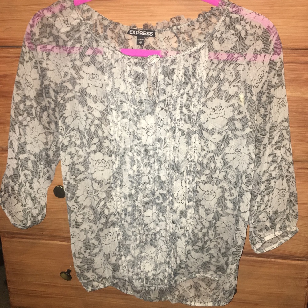 EUC XS Express blouse